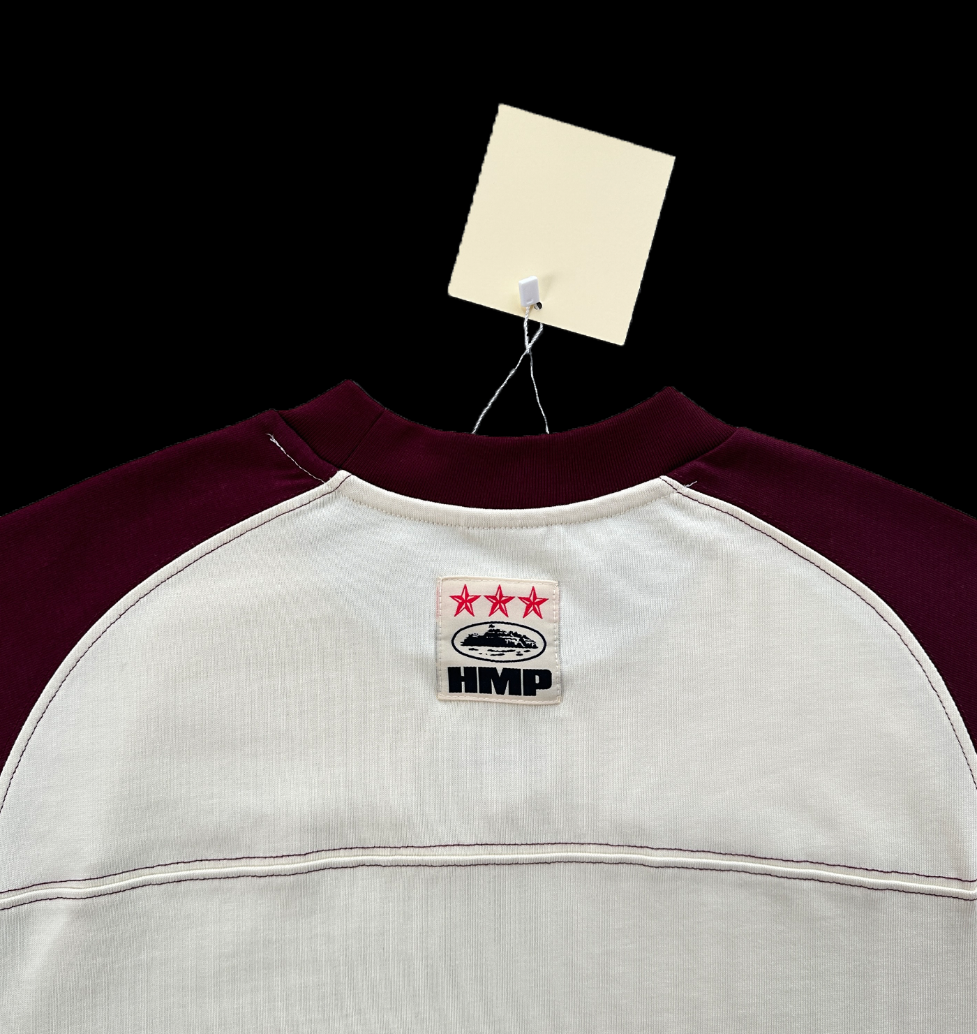 CORTEIZ HMP VINTAGE JERSEY (CREAM / BURGUNDY)