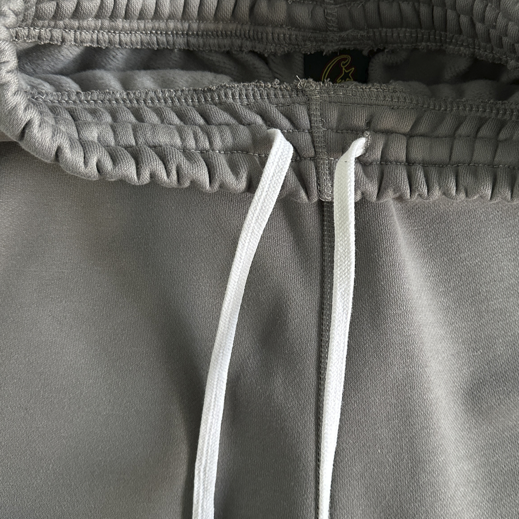 CORTEIZ ISLAND PUFF PRINT ZIP PANTS (GREY)