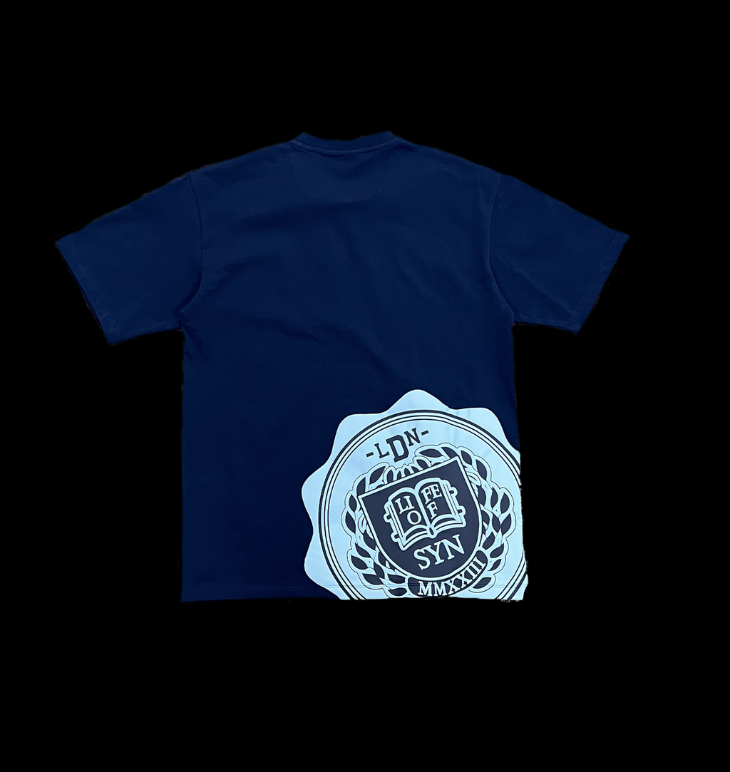 SYNA COLLEGE TEE (BLUE)
