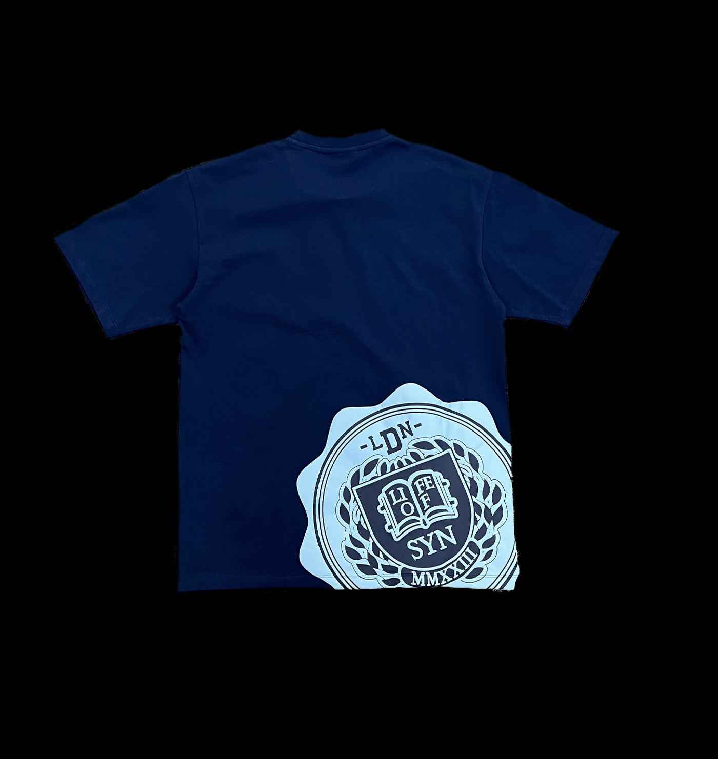 SYNA COLLEGE TEE (BLUE)