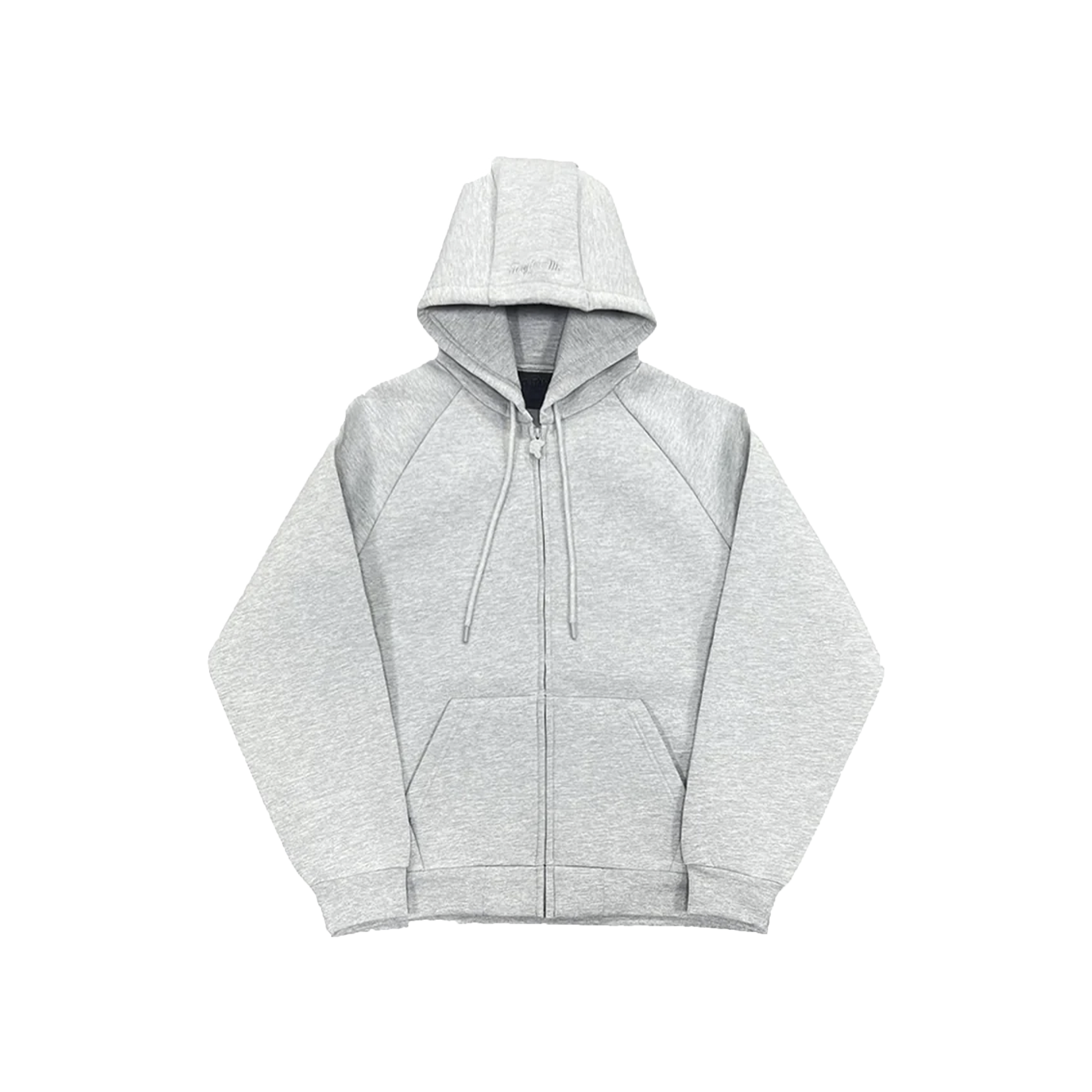SYNA WORLD NEOPRENE EMBOSSED HOODIE - (GREY)