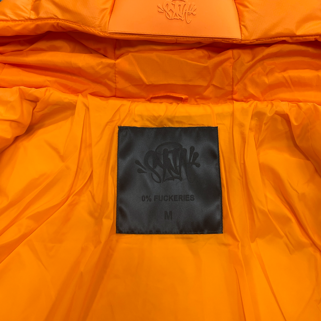 SYNA WORLD WAVE PUFFER JACKET (ORANGE)