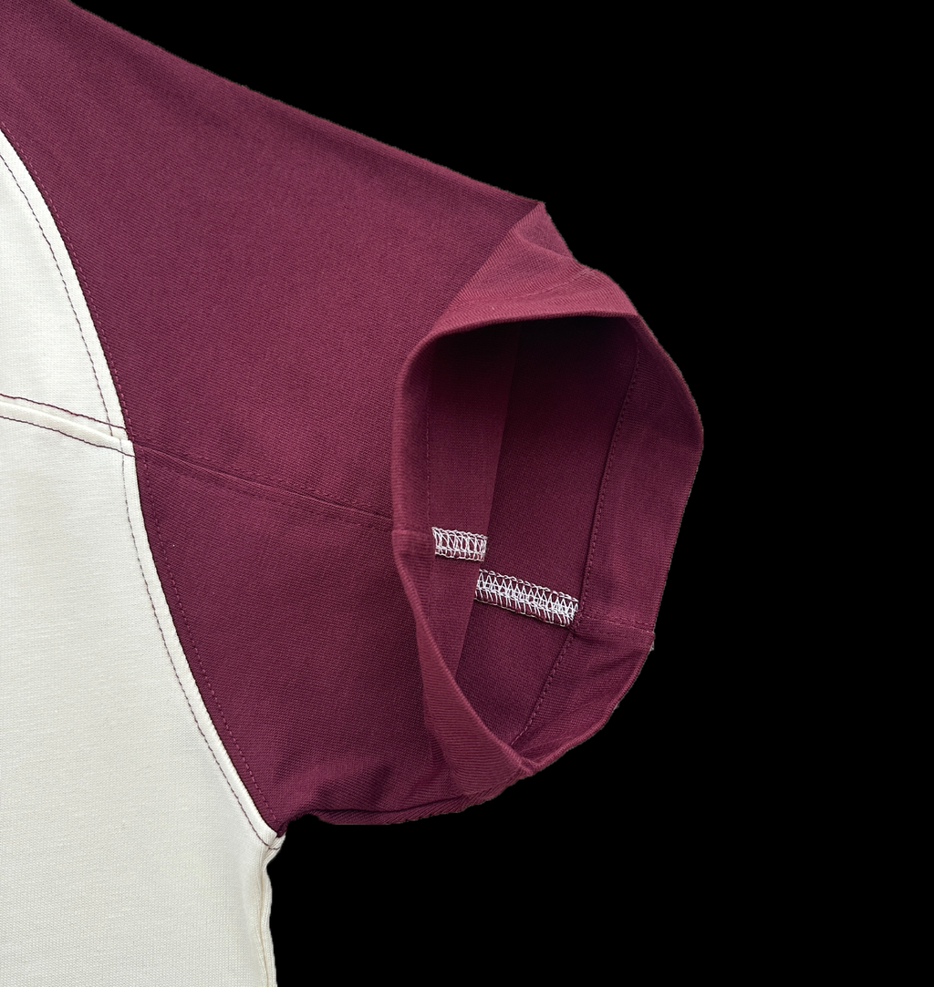 CORTEIZ HMP VINTAGE JERSEY (CREAM / BURGUNDY)