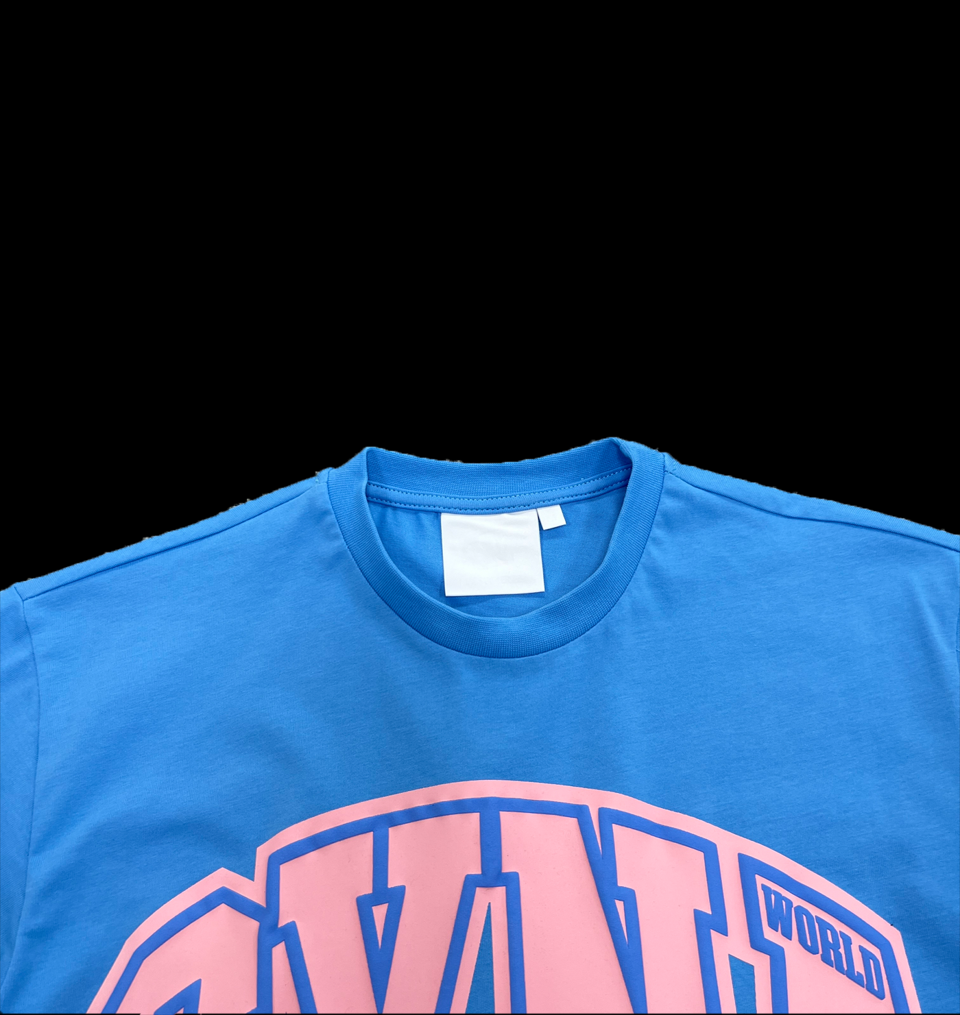 SYNA COLLEGE TEE (BLUE/PINK)