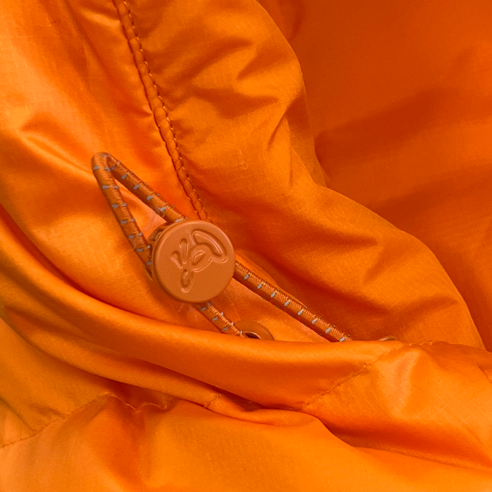 SYNA WORLD WAVE PUFFER JACKET (ORANGE)