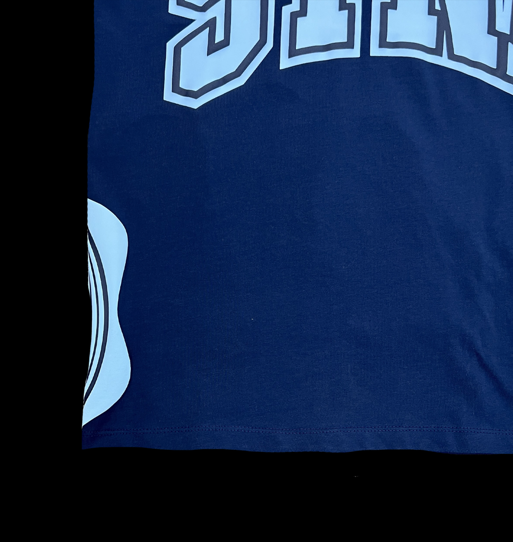 SYNA COLLEGE TEE (BLUE)