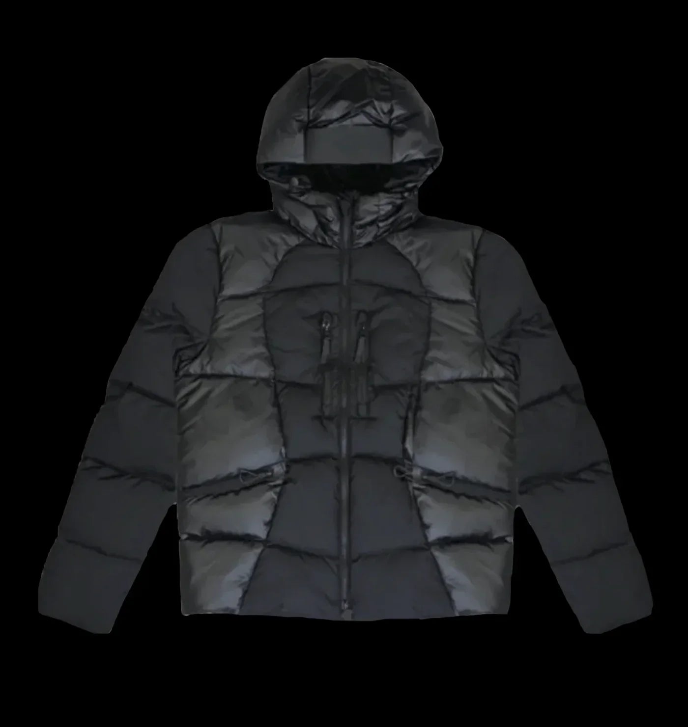 SYNA WAVE PUFFER JACKET (BLACK)