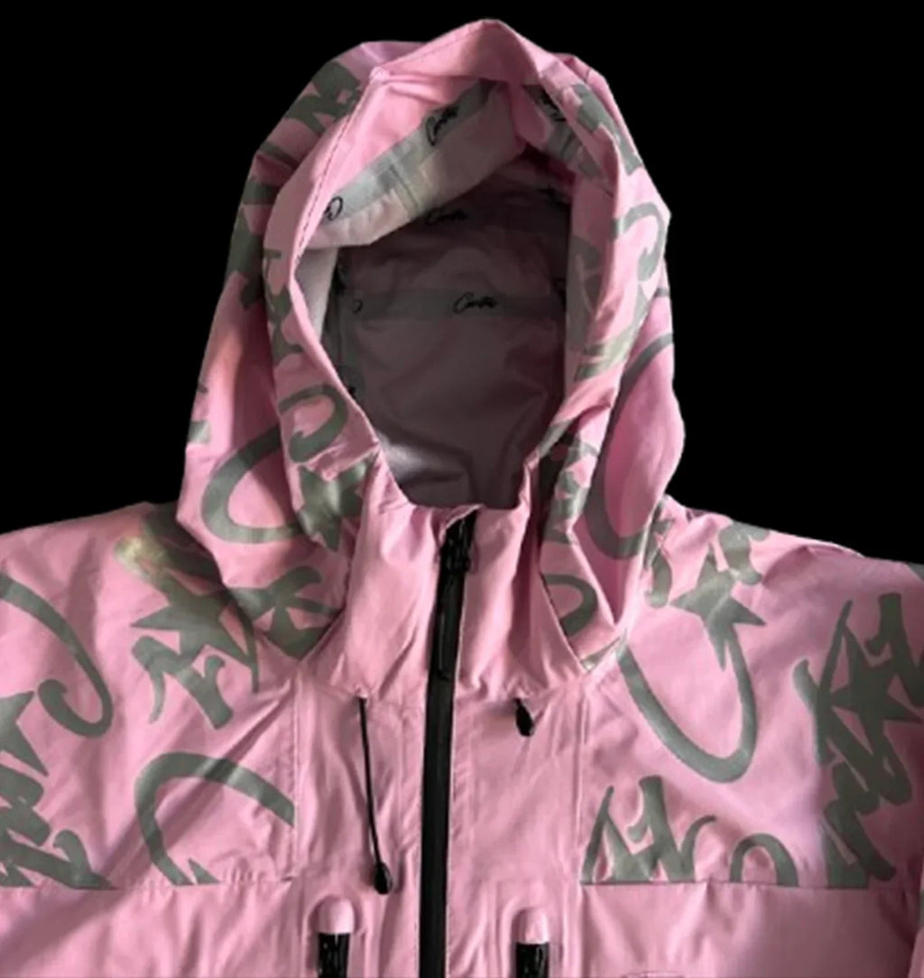 CORTEIZ ELITEWORK WATERPROOF SHELL JACKET (PINK)