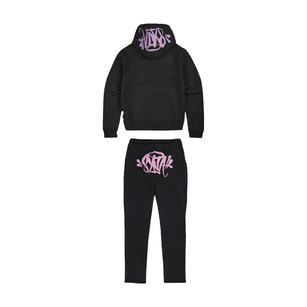 SYNA TRACKSUIT - (BLACK/PINK)