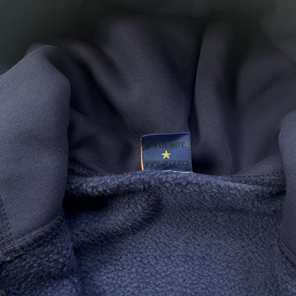 CORTEIZ ISLAND PUFF PRINT ZIP HOODIE (WASHED ROYAL)