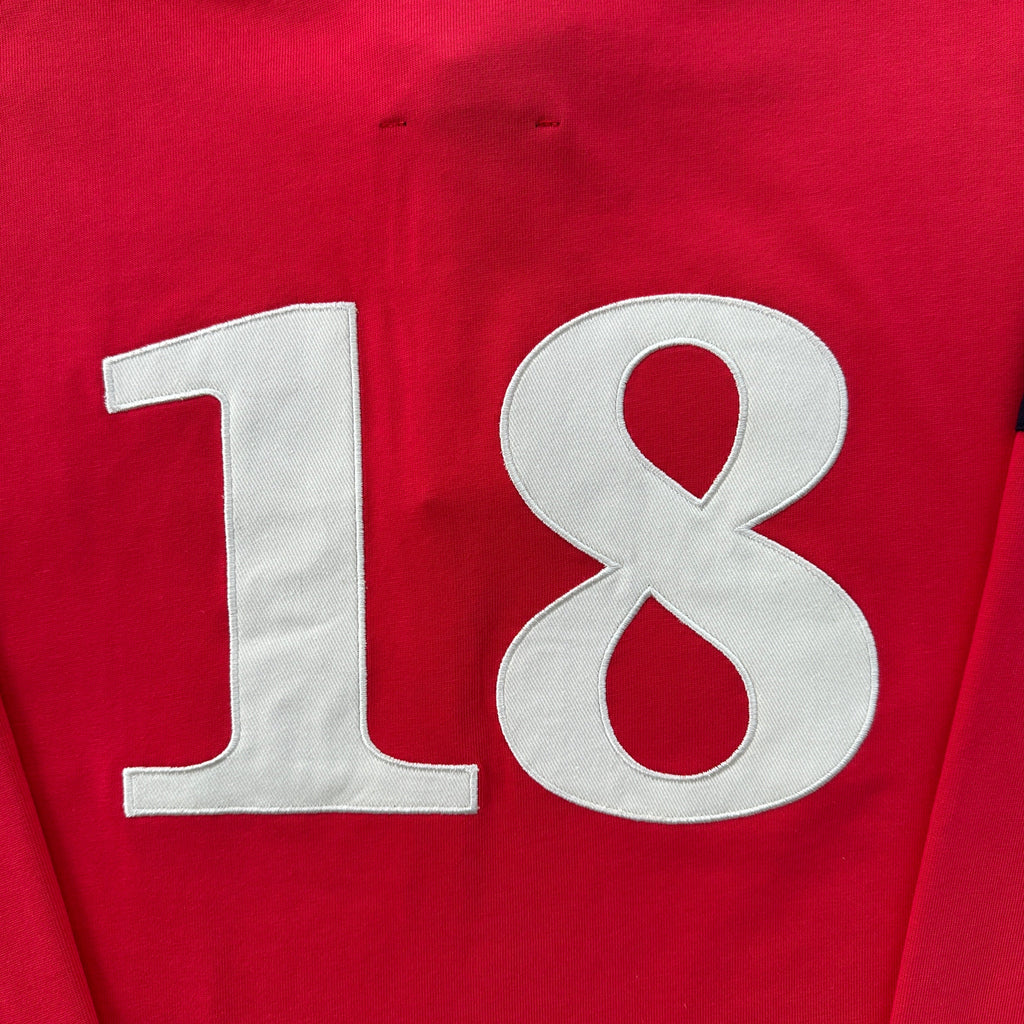 CORTEIZ PANELED RUGBY (RED)