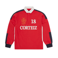 CORTEIZ PANELED RUGBY (RED)