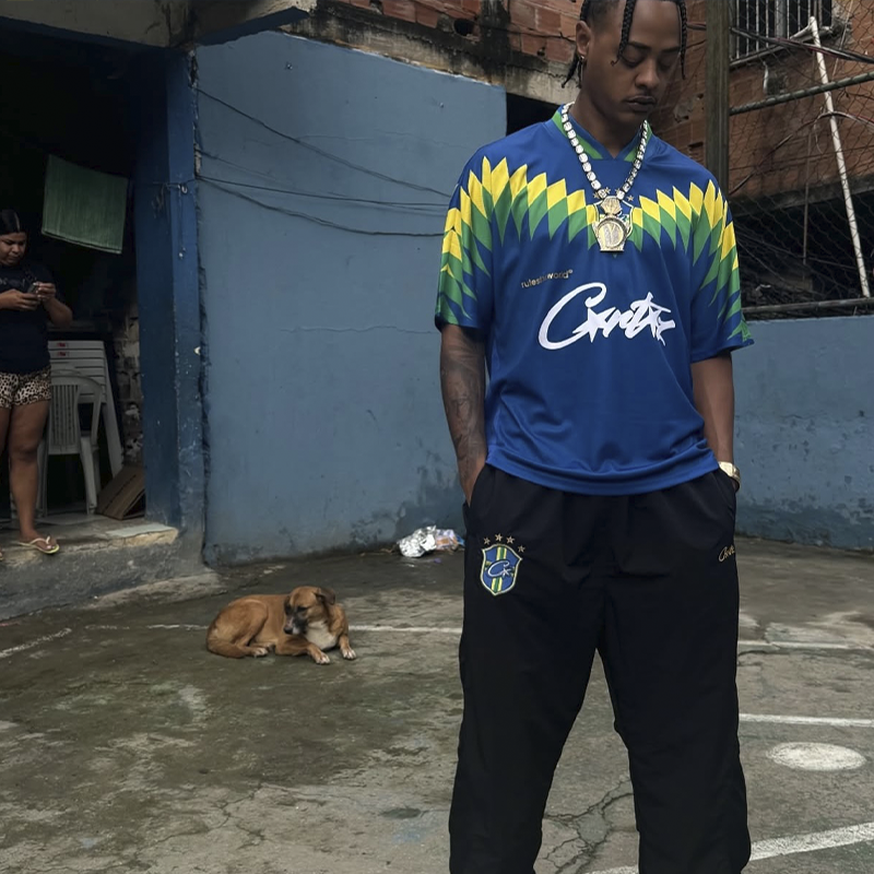 CORTEIZ CLUB AMERICA BRASIL JERSEY (BLUE)