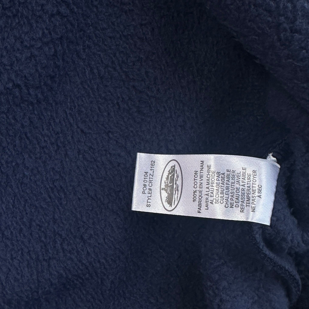 CORTEIZ ISLAND PUFF PRINT ZIP HOODIE (WASHED ROYAL)