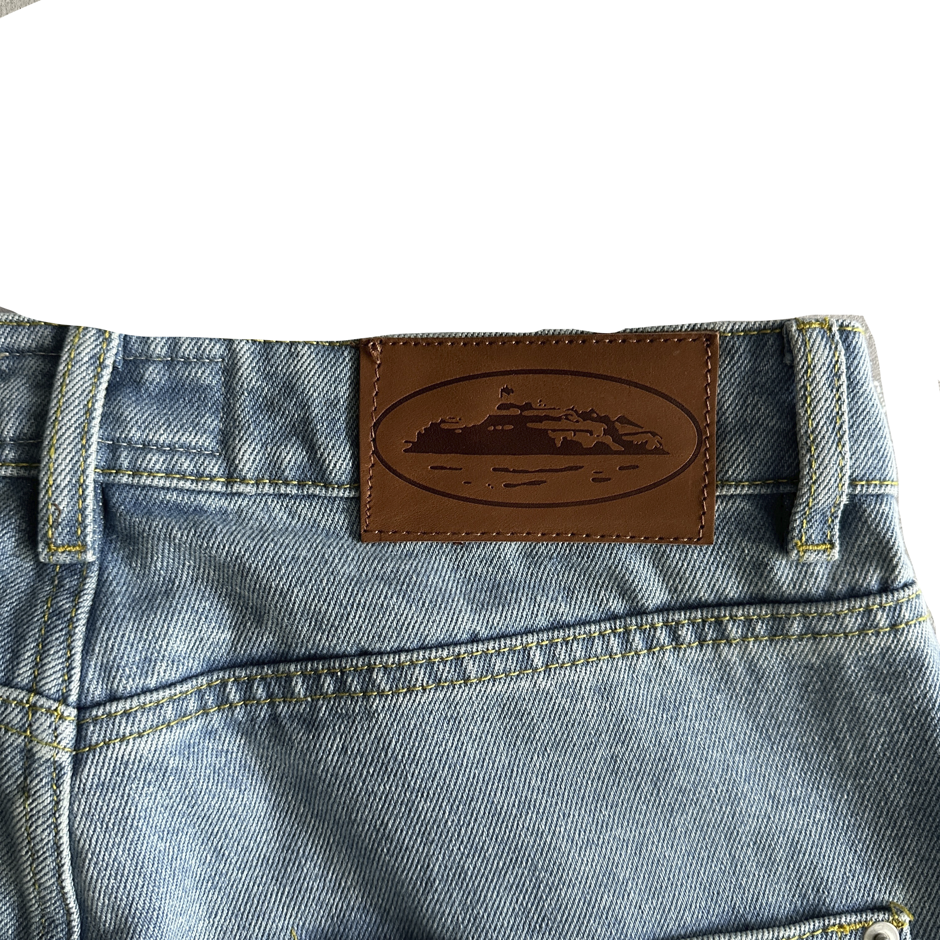 CORTEIZ ALCATRAZ BAGGY JEANS